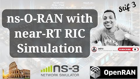 ns-O-RAN with near-Real-Time RIC Simulation | Run Scenario Zero