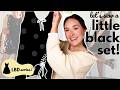 sew with me: a breezy little black summer set 🖤 | easy + versatile (LBD series ep. 1)
