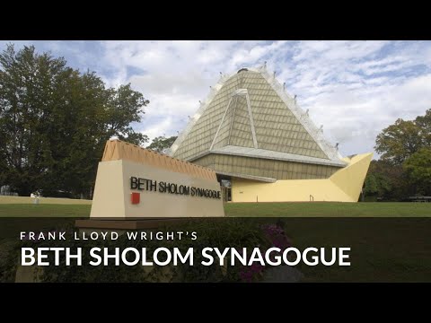 Frank Lloyd Wright’s Beth Shalom Synagogue