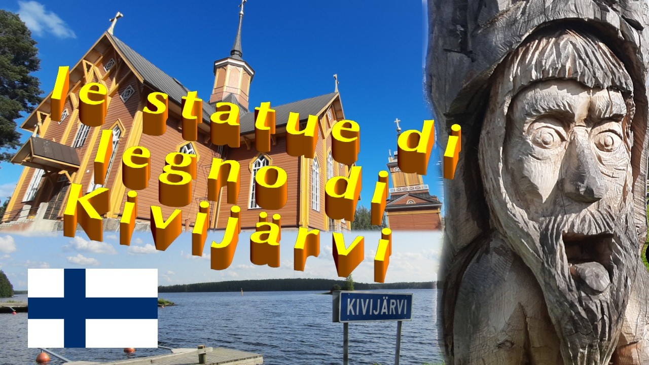 Kivijarvi e le sue statue di legno