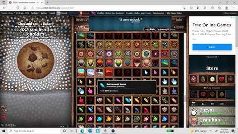 Showing off my cookie clicker save file [SAVE CODE IN DESCRIPTION]