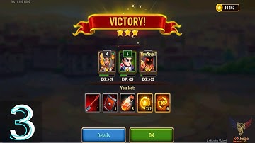 HERO WARS | CHAPTER 3 | Gameplay walkthrough (Android & IOS) HD