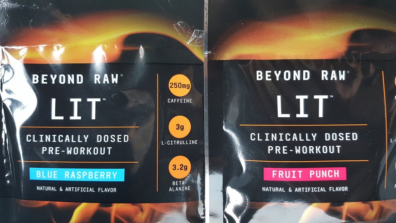 30 Minute Beyond Lit Pre Workout for Weight Loss