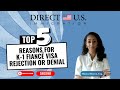 Top 5 Reasons for K-1 Fiancé Visa Rejection or Denial
