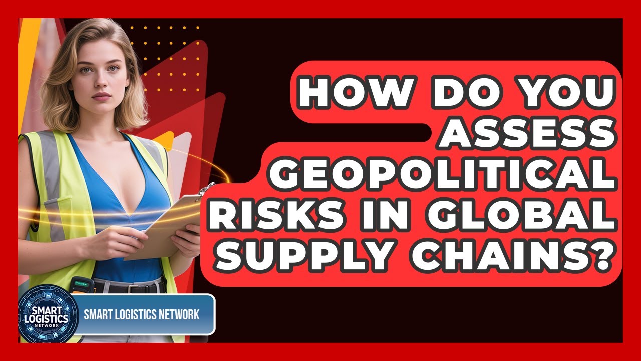 How Do You Assess Geopolitical Risks In Global Supply Chains? - Smart ...