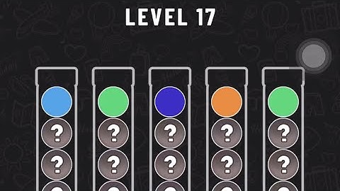 Ball Sort Puzzle Level 17 #ballsortpuzzle #puzzlegame #ballsortpuzzlegameplay #mobilegames