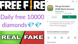 Merge Number app real or fake | free diamonds | Garena free fire | Tech Lover DK screenshot 5