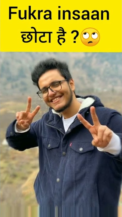 who is elder triggered insaan and fukra insaan 🙄 | must watch #shorts #factdevil