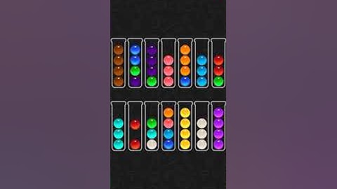 Level 601 of Ball Sort Color Water Puzzle