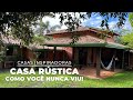 Casa rstica como voc nunca viu antigas baias trouxeram mais personalidade pra nova construo