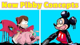 New FNF Pibby Leaks/Concepts - Come and Learn with Pibby!