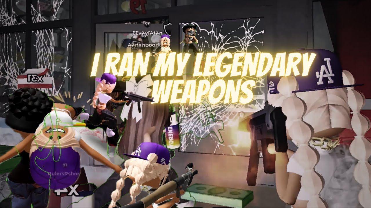 I RAN MY LEGENDARY WEAPONS IN BLOCKSPIN ROBLOX - YouTube