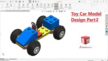 ☑️Solidworks Tutorial | How to make Toy Car in Solidworks Part 2
