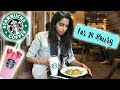 I ONLY ATE STARBUCKS FOOD FOR 24 HOURS CHALLENGE! | India
