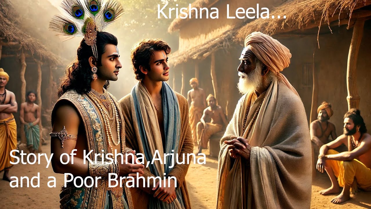 История Кришны, Арджуны и бедного брахмана | Кришна Лила | Нерассказанные истории Махабхараты
