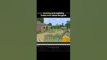 😭 growing up is realizing it was never about the game… #minecraft #shorts #gaming (ProfessorBiggy)
