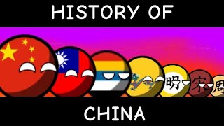 History of China🇨🇳 | Countryballs