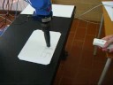 Industrial robot controlled by a Wii Remote and speech