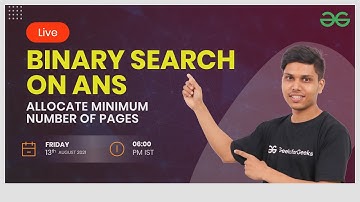 Binary search on Ans | Equalize the Towers | Allocate minimum number of pages