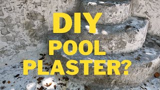 'Expert' Advice: DIY Pool Plastering?