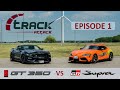 2020 Toyota Supra GR vs Ford Mustang Shelby GT350 | TRACK ATTACK | Episode 1