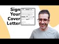 My Exact Job Cover Letter Formula