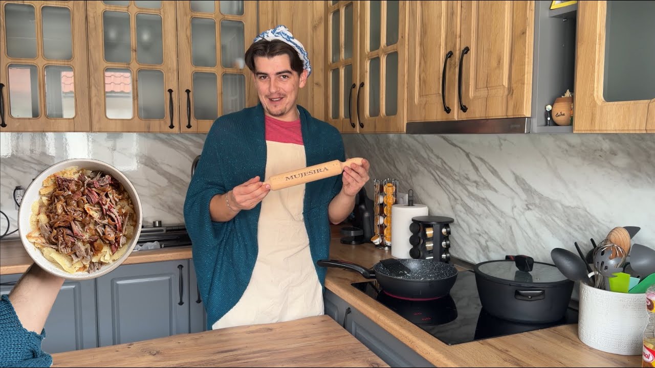 BALKANSKA MAMA PRAVI POTKRIŽU 😍 NAJBOLJE JELO IKAD! 🤤 sa Mujesirom 🔥 BALKAN | seadhr