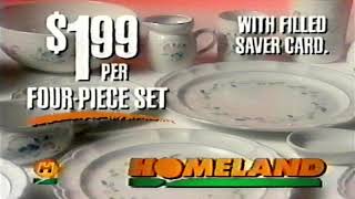 1993 Commercial for Homeland Stores in Oklahoma - It's a Good Deal Better
