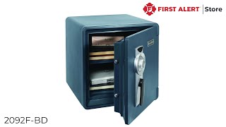 First Alert Combination Waterproof and Fire Resistant Bolt Down Safe - (2092F-BD)