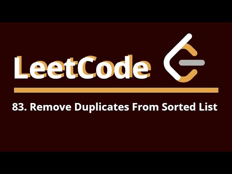 83  Remove Duplicates from Sorted List