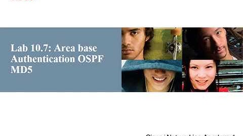 4.7  Area base Authentication OSPF MD5