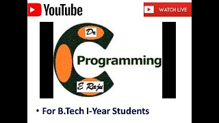 3. C Programming for Beginners |Reading input from keyboard using scanf() func |Detailed Explanation