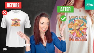 How to Create Jaw-Dropping Bestseller Designs in MINUTES! Kittl Tutorial 2023