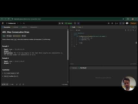 LeetCode 485 | Max Consecutive Ones | Easy C++ Solution | Complete Explanation