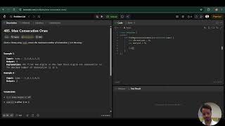 LeetCode 485 | Max Consecutive Ones | Easy C++ Solution | Complete Explanation