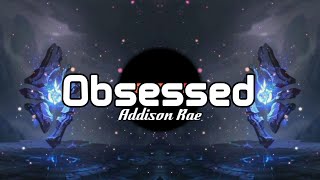 Addison Rae - Obsessed ( Beat + Lyrics )