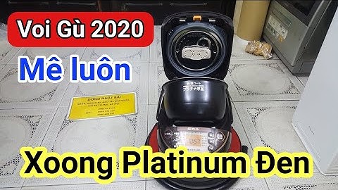 Voi Gù 2020 | Đẹp Rạng Ngời - Giá Rất Hời | Nồi cơm 1 lít Zojirushi NW-TA10 | 0985851342