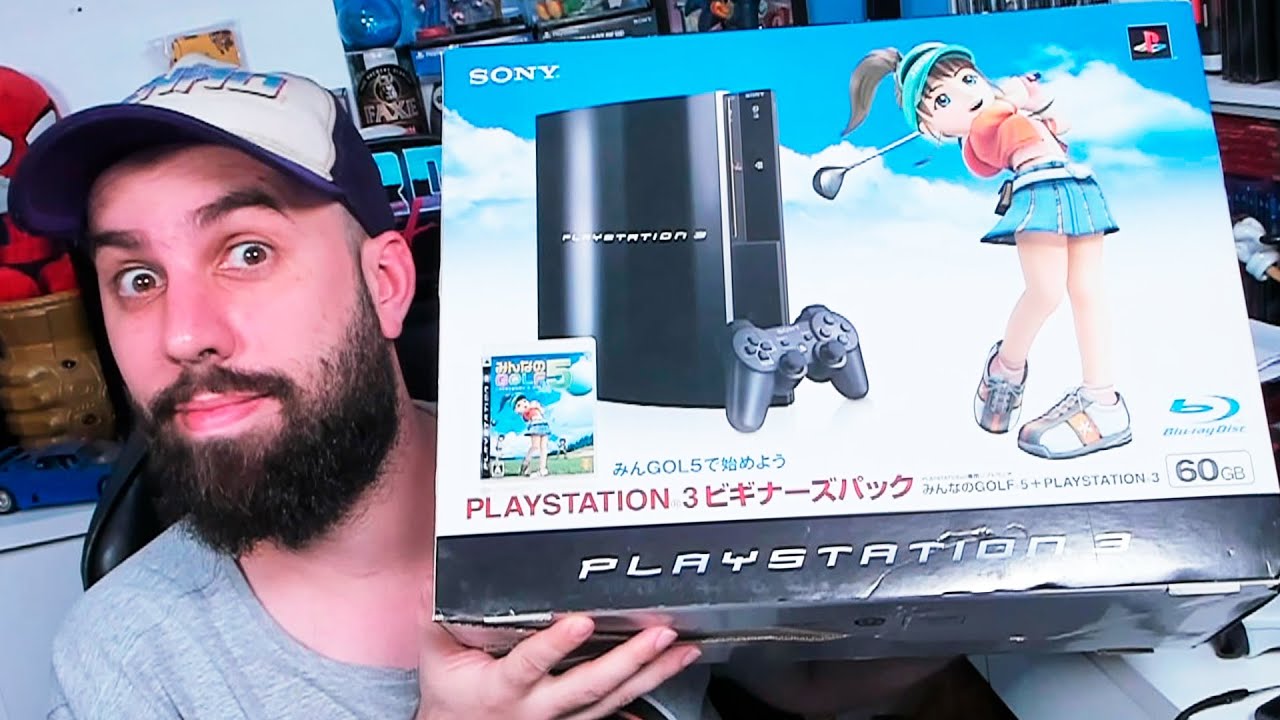 プレステ3 Unboxing PS3 retrocompativel NA CAIXA! Direto do Japão! - YouTube