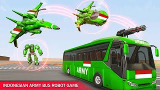 Army Bus Robot Transform War Game 3d: Android Gameplay screenshot 5
