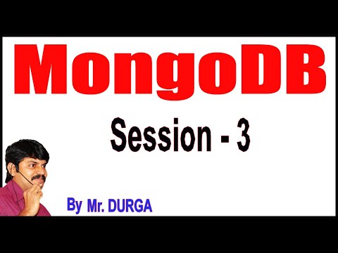 Mongodb Tutorials | Mongodb |  Session - 3 | 22-12-2020 | 8AM | Durga Sir