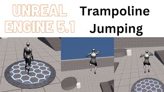 Unreal Engine Tutorial | How to make a Trampoline or Jump Pad in Unreal Engine 5.1 Unreal Engine Tutorial | How to make a Trampoline or Jump Pad in Unreal Engine 5.1
