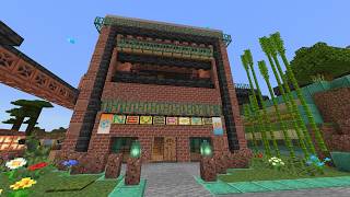 Minecraft Science Hardcore: Bubble Fish Trap Powered Flower Farm! #minecraft screenshot 1