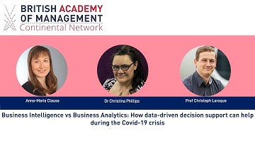 Business Intelligence vs Business Analytics: How data-driven decision support can help amid Covid-19