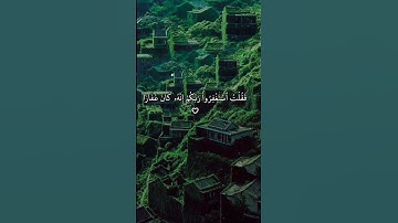 تلاوة رائعة جميلة مؤثرة سورة نوح ماهر المعيقلي#ماهرالمعيقلي #quran