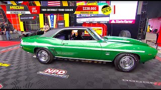 SOLD for $330,000 // 1969 Chevrolet Yenko Camaro // Mecum Glendale 2023