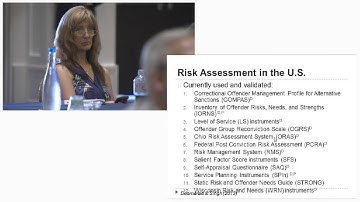 2014 JMHCP Conference - Understanding Risk Assessment and Its Applications