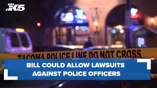Bill could allow lawsuits against officers