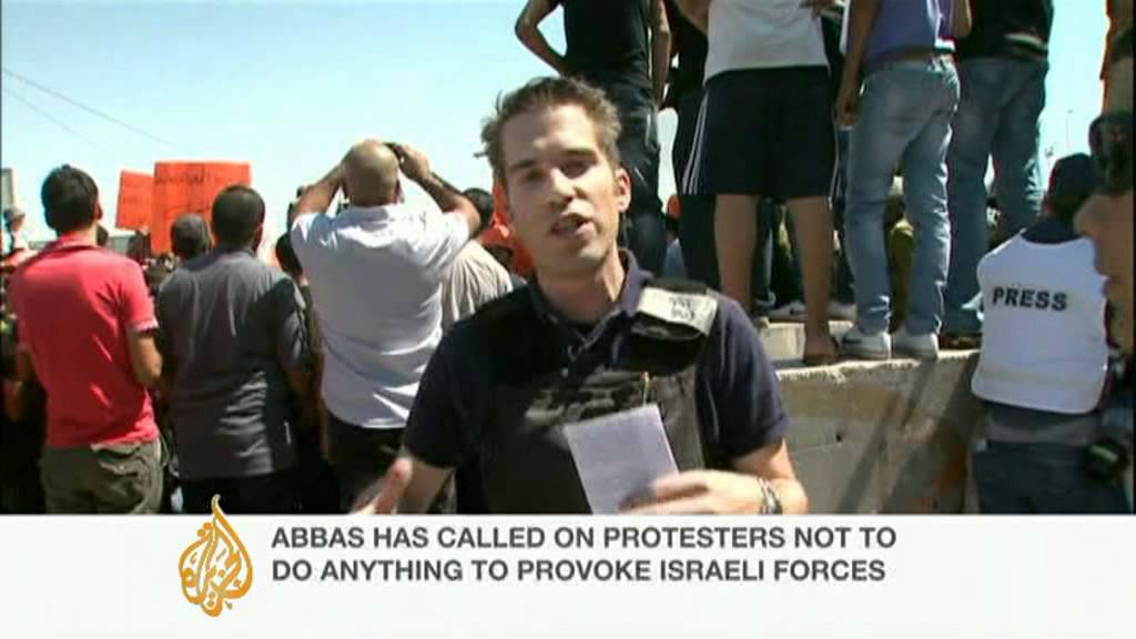 الفلسطينيون يتظاهرون من أجل دولة