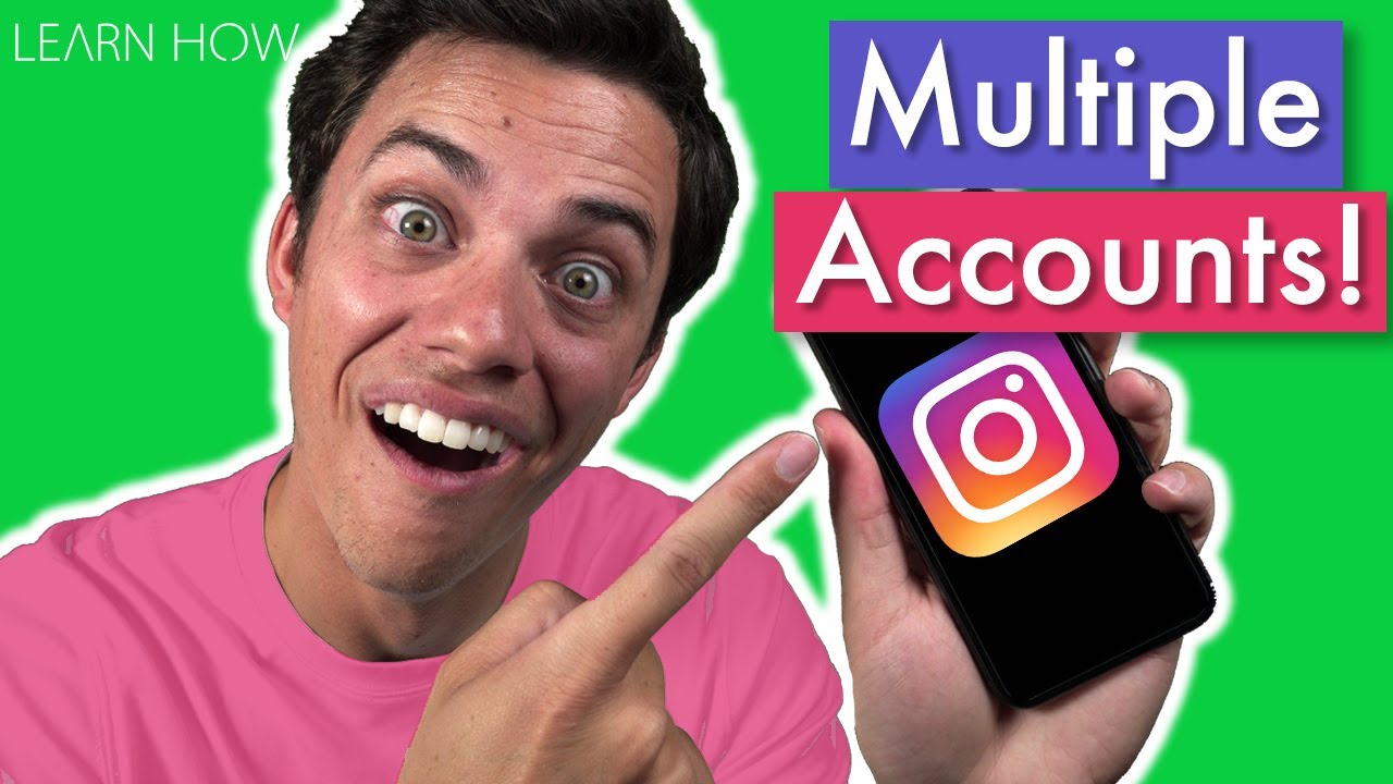 How to Use Multiple Accounts on Instagram - YouTube