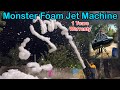 Monster Foam Machine, Powerful Foam Jet M/C, फोम पार्टी मशीन, 1yrs Warranty, Heavy Duty, Metal Body